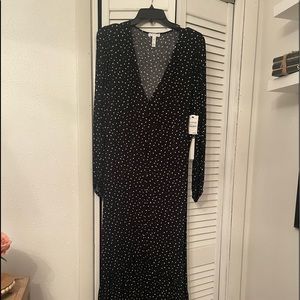 Black and white dress